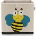 Produktbild: Lifeney Aufbewahrungsbox Biene, beige, 33x33x33cm 833363