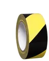 Produktbild: Markierband, Rolle mit 33 Meter Länge, Breite 50 mm, Farbe gelb/schwarz, MINDESTBESTELLMENGE 12 Rollen