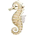 Produktbild: Jobo Damen-Anhänger Seepferdchen aus 14 Karat 585 Gold mit 73 Diamanten