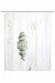 Produktbild: Duschvorhang Textil BxH 180x200cm Purete Fotoprint Vorhang Dusche Wanne Steine