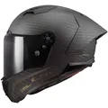Produktbild: LS2, Integraler Motorradhelm THUNDER CARBON GP AERO Matt Carbon, L