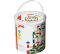 Produktbild: Gollnest & Kiesel Goki 58669 - Bausteine, bunt, Holz, 100-teilig, im Eimer Konstruktions-Spielset