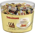Produktbild: Toblerone Mix Box Klarsichtdose 904 g (mind. 113 Toblerone)