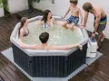 Produktbild: MSPA Whirlpool Frame Tuscany 2024 NEU + APP-Steuerung XXL Pool 6 Pers. Outdoor UV-C Reinigung OZON Selbstreinigungsfunktion F-TU063W