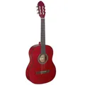 Produktbild: Stagg C430 3/4 Größe Name Klassische Gitarre – Schwarz 3/4 rot