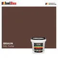 Produktbild: Dachfarbe Sockelfarbe Braun 1,5 kg Fassadenfarbe RAL Farbe Nano Polymermembran