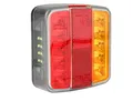 Produktbild: 10105 LEDRückleuchte Anhänger, 12 V, mit Kennzeichenbeleuchtung, Schwarz
