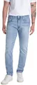 Produktbild: Replay Herren Jeans Grover Straight-Fit mit Comfort Stretch, Light Blue 010 (Blau), 32W / 32L