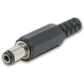 Produktbild: world-trading-net DC-Stecker 25x55mm Schaftlänge 9mm Knickschutz