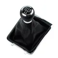 Produktbild: Schaltknauf Schaltmanschette Schaltsack f. VW Passat 3C2 3C5 B6 Rahmen 3C 5 Gang