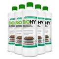 Produktbild: BiOHY Wischroboter Reinigungsmittel für Holzböden 6er Pack (6 x 1 Li... Vinyl- und Designbodenreiniger (6-St)