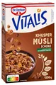 Produktbild: Dr. Oetker Vitalis Knuspermüsli Schoko, 4er Pack Knuspermüsli mit Vollmilchschokolade, Großpackung Schoko-Müsli (4 x 1250 g)