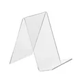 Produktbild: DIN A6 Buchstütze / Buchständer / Warenstütze / Warenträger aus Acrylglas