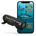 Produktbild: Westin Underwater Explore Camera 28g - Angelzubehör zum Karpfenangeln, Trail Kamera mit Full HD 1080p, wasserdicht 200m, lebendige Farben, 1h 25min Akku,