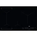 Produktbild: AEG Induktionskochfeld, Schwarz, Glas, 77x51 cm, Kindersicherung, Sicherheitsabschaltung, Hauptschalter, Bräterzone, Restwärmeanzeige je Kochzone, Topferkennung, Kurzzeitwecker, Küchen, Küchenelektrogeräte, Kochfelder, Induktionskochfelder