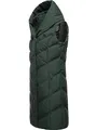 Produktbild: Ragwear Damen ärmellose Lange Outdoorweste warme wasserdichte Winterjacke mit Kapuze Natalka Vest Dark Green23 Gr. L