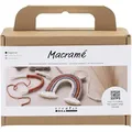 Produktbild: Mini-Bastelset Makramee, Regenbogen, 1 Packung