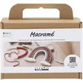 Produktbild: Creativ Mini-Bastelset Makramee, Regenbogen, 1 Packung