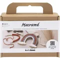Produktbild: Creativ Company DIY Sets Macramé Mini Kreativ Set Macramé, Regenbogen,...