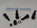 Produktbild: 4 Aluminium Metallventile schwarz 11,3mm Hofmann Felgenventil Alufelgen Ventil