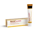 Produktbild: Nizoral® 2% Hautpilz Creme – Effektive Hilfe bei Haut- & Fußpilz. Wirkstoff: Ketoconazol (2%)