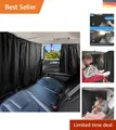 Produktbild: 3er Set , Heckscheibe Vorhang Trennvorhang Reise Privatsphäre Vorhang Abnehmb...