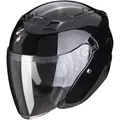 Produktbild: Motorrad Jethelm mit Visier M - Scorpion Exo-230 Solid - schwarz