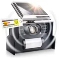 Produktbild: GARDIGO® Vogelabwehr Ultraschall Solar I Elektronische Vogelscheuche mit Ultraschall & LED Blitzlicht I 23-50 kHz I 110° & 7m Reichweite I Vogelschreck für Haus Balkon & Garten I Taubenabwehr