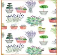 Produktbild: Garnier Thiebaut Tischläufer Tischläufer Mille Pepinières Floraison 50 x 150 cm