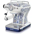 Produktbild: Ariete Kaffeemaschine 1389 Capri für Kaffeepulver und Pads 850W blau weiß