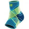 Produktbild: Bauerfeind Sports Ankle Support Fußgelenkbandage Links-Türkis,Limette, Größe M (auch verfügbar in XS, S, L, XL, XXL)