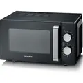 Produktbild: Severin MW 7761 Mikrowelle - Schwarz/Silber