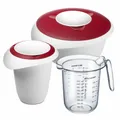 Produktbild: Westmark Back-Set, 3-tlg.: 1 Rührschüssel 2,5 l, 1 Quirltopf 1 l, 1 Messkanne