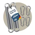 Produktbild: 2 x Hängesessel Schwingfeder für Hängesessel mit Gestell oder Deckenmontage |...