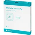 Produktbild: BIATAIN Silicone Ag Schaumverband 10x10 cm 5 St