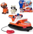 Produktbild: Spin Master PAW Patrol Fire Rescue - Zumas Rettungsboot mit Zuma Hundefigur und Waschbärenfigur, Boot, 3 Jahr(e), Kunststoff, Schwarz, Orange