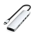 Produktbild: Satechi USB-C 7-in-1 Slim Multiport Adapter with Ethernet Silver