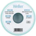 Produktbild: Weller T0051402799 Lötzinn, bleifrei bleifrei, Spule Sn0,6Cu0,05Ni 100g 0.50mm