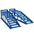 Produktbild: Auffahrrampe Rampe PKW 2X blau bis 225er Räder extra breit 2000 kg pro Paar