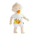 Produktbild: HABA Krümel Babypuppe Beige - Mit magnetischem Schnuller und Body zum wechseln Fast so groß wie EIN echtes Baby Geschenk zur Geburt 1759294001