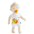 Produktbild: HABA Jako-O Kuschelpuppe Krümel mit Schnuller 43 cm beige 1759294001