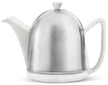 Produktbild: Bredemeijer Cosy Manto Teekanne 1 L - Edelstahl matt weiß puristisch mit Filter