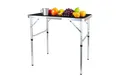 Produktbild: relaxdays Campingtisch klappbar & höhenverstellbar, schwarz