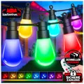 Produktbild: LED Lichterkette Außen 21m Bunt RGB Farbwechsel IP65 Wetterfest mit