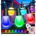 Produktbild: LED Lichterkette Außen 21m Bunt RGB Farbwechsel IP65 Wetterfest mit