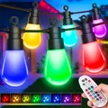 Produktbild: LED Lichterkette Außen 21m Bunt RGB Farbwechsel IP65 Wetterfest mit