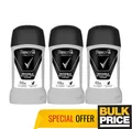 Produktbild: Rexona Men Invisible BW Stick Deodorant Anti-Stain 48H Fresh Dry Protect 3er ...