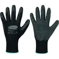 Produktbild: Stronghand Finegrip Handschuh Nylon Schrumpflatex Schwarz CAT 2