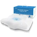 Produktbild: Nackenkissen zum Schlafen, Orthopädisches Memory FoamKissen, 2in1 Ergonomisch...