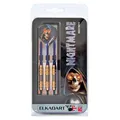 Produktbild: ELKADART NIGHTMARE - 18g - Soft Tip Dart - Dartpfeile - Etui - Messing